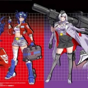 真的可以冲！变形金刚擎天柱 威震天性转变美少女