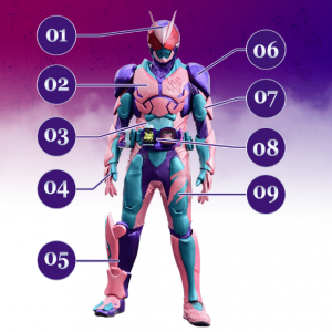 假面骑士Revi新型蝗虫基因组官方设定公开，可以无限进化的蝗虫战士来了 ...