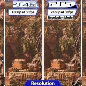 《地平线：西之绝境》PS5与PS4版对比 次世代绝美体验