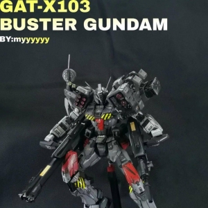 MG暴风高达笔涂小改—《Razing Storm》