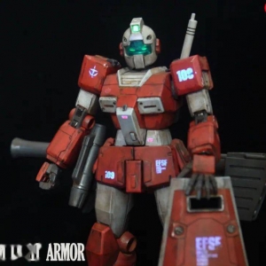 HG RGM-79L 轻装型吉姆改造、涂装