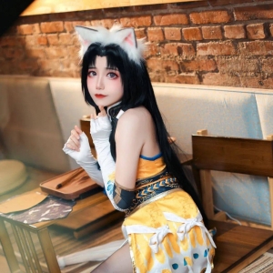 cos：​永劫无间土御门胡桃cos正片@岑伊