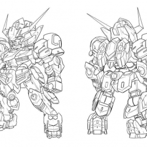 新品：MOBILE SUIT ENSEMBLE 巴巴托斯/EX 葵曼沙 设定稿公开