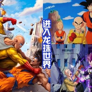 一拳超人闯荡各种世界，吊打灭霸，锁喉超人，还和悟空路飞激战！ ...