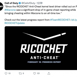 《使命召唤：战区》作弊行为降至历史最低