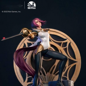 开天工作室英雄联盟无双剑姬菲奥娜1/4雕像 售价5398元