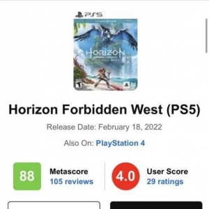 地平线西之绝境玩家评分仅4.5！地平线西之绝境口碑翻车