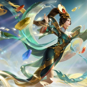 《王者荣耀》女娲新皮肤「补天」公开