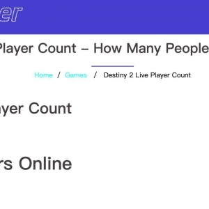 《命运2：邪姬魅影》在线人数超百万