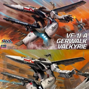 比封绘还给力，1/72 VF-1J/A Valkyrie场景还原封绘
