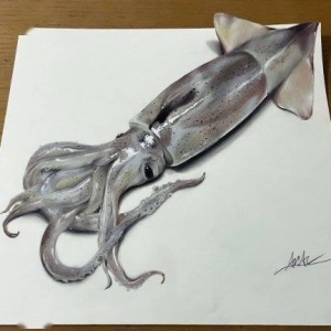 画个老婆吧！超逼3D立体画：确定不是放在纸上的吗？