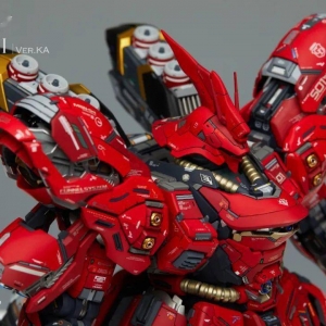 细节量爆炸！两年磨一剑，MG卡沙+GK改件大改造