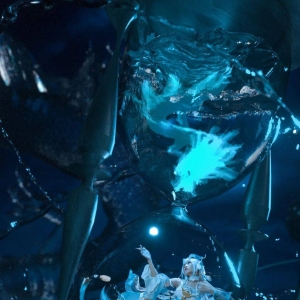 cos：王者荣耀西施游龙清影，招不在多，有龙则灵