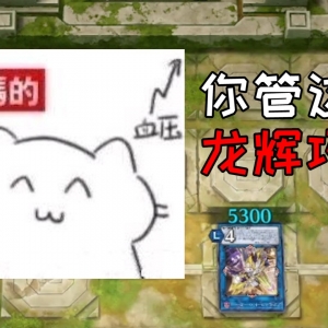 血压拉满，对面这龙辉巧也太逆天了【游戏王大师决斗】