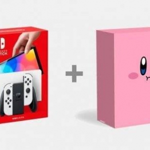 万物皆可吞！任天堂推出星之卡比Switch OLED包装盒
