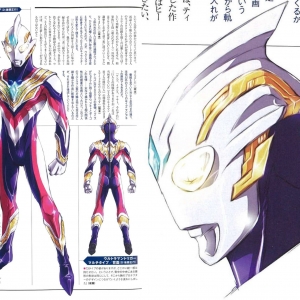 特利迦三大基础形态的设计思路：模仿迪迦，但是也有新生代的风格 ...