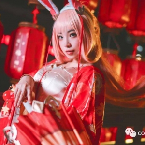 cos：王者荣耀公孙离·惊鸿舞，不是红叶多情，是想你难停