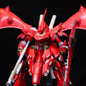 两台红色机的融合，HG夜莺+MG新安洲