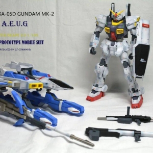 MG超级高达MK2，阴影涂装