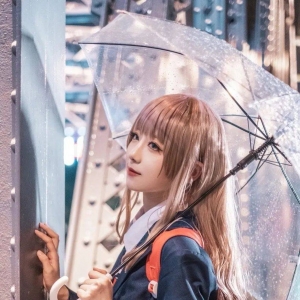 cos：雨景下南梦芽制服的九宫格