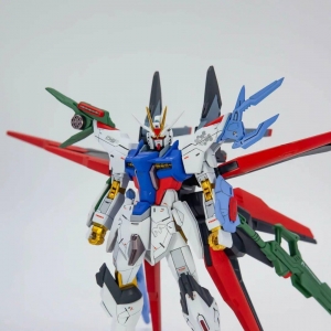 丰富机体细节，HG完美强袭自由涂装制作