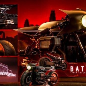 售价1980元！Hottoys推《新蝙蝠侠》1/6比例摩托单车