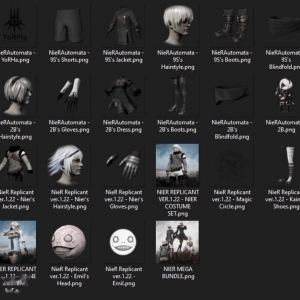 《绝地求生PUBG》挖掘出《尼尔》系列联动素材