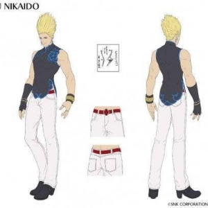 《拳皇15》曝二阶堂红丸设定图 多才多艺的金发公子