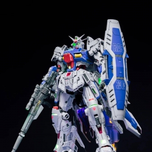细节涂装+酷炫亮灯，战甲强化 1/72 GP03制作