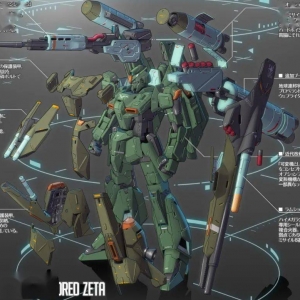 机设：FA/Z-006H FULL AMORED ZETA 全装Z高达