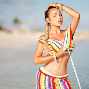 哥伦比亚性感辣妹Nathalie Paris 异域风情电力十足