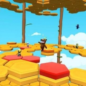 轻量版糖豆人游戏Stumble Guys在steam好评如潮、热度飞涨