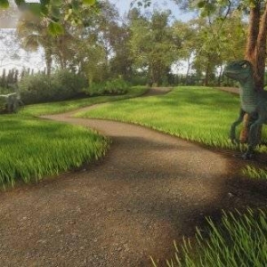 在恐龙脚下割草！《割草模拟器》新DLC推出 预告赏