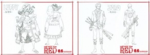 海贼王新剧场《FILM RED》主角战斗服人设图公开
