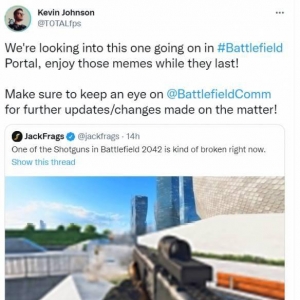 比狙击枪还强！《战地2042》更新：SPAS-12完全失控