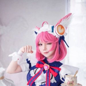 cos：王者荣耀妲己女仆咖啡cos正片@楚楚子