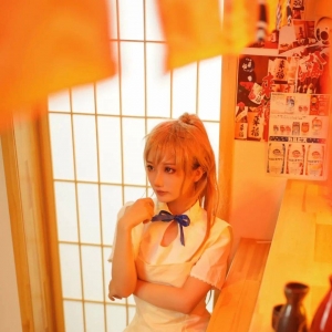cos：迷糊餐厅种岛白杨cos正片@奇怪的老番