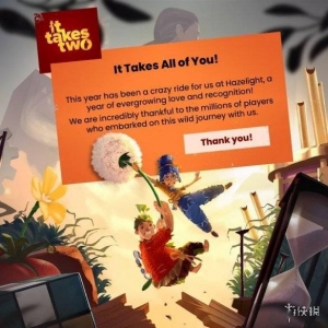 《双人成行》发售一周年 双人成行史低价促销