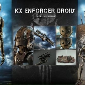 1780元！Hottoys推《星球大战》衍生剧KX执行者人偶