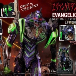 1499美元！P1S《新世纪福音战士》夜战版初号机雕像