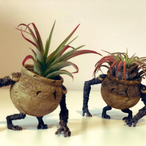 粉丝3D打印《老头环》“小壶”手办 还能当花盆养盆栽