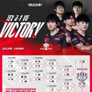 《LOL》2022 LPL春季赛TES挺进决赛：全华班对决