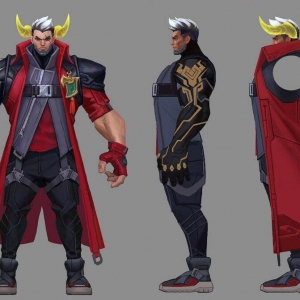 《英雄联盟手游》官方分享「福牛守护者——德莱厄斯」概念设计图 ...