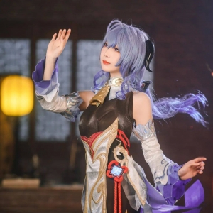 cos：原神甘雨cos正片@baka爱