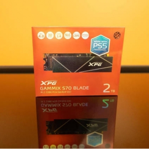 主机固态天花板XPG GAMMIX S70 BLADE次世代最优选