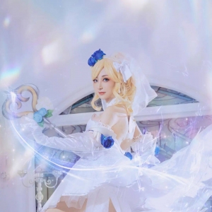 cos：英雄联盟水晶玫瑰拉克丝cos正片@阿井菇凉