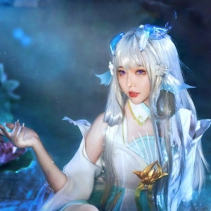 cos：王者荣耀西施游龙倩影cos正片@nico酱