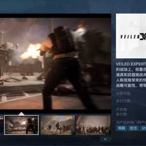 动作射击游戏《VEILED EXPERTS》上线Steam