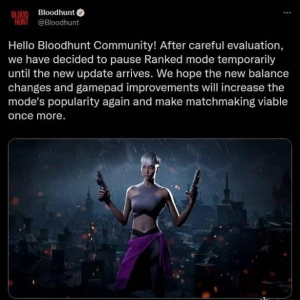 《吸血鬼：避世血族-血猎》排位模式暂停！待下次更新