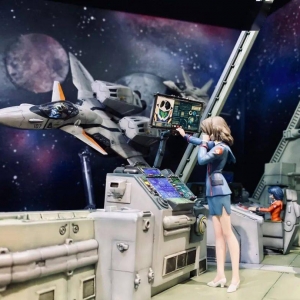 超时空要塞Macross场景，可太细致了……